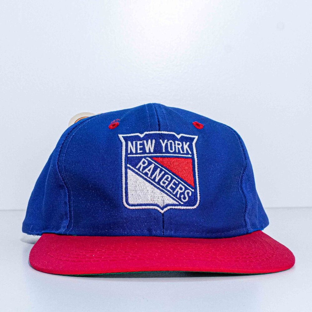 New York Rangers Plain Logo AJD NHL Snapback Hat